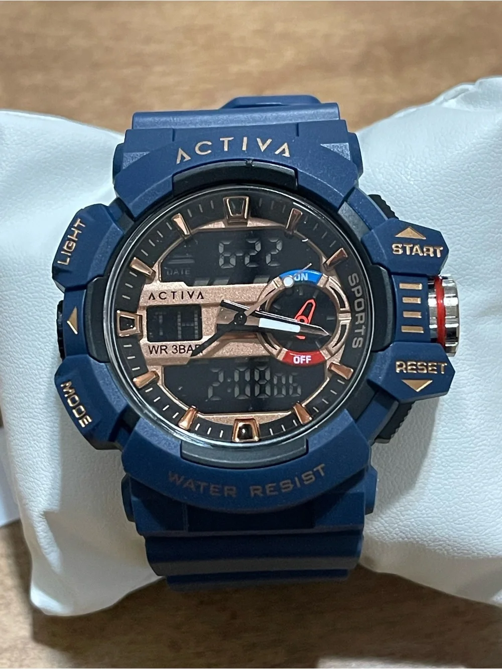 Activa Vord X Invicta Analog Digital Men's Watch - 49mm, Blue (ACW8043-003) new